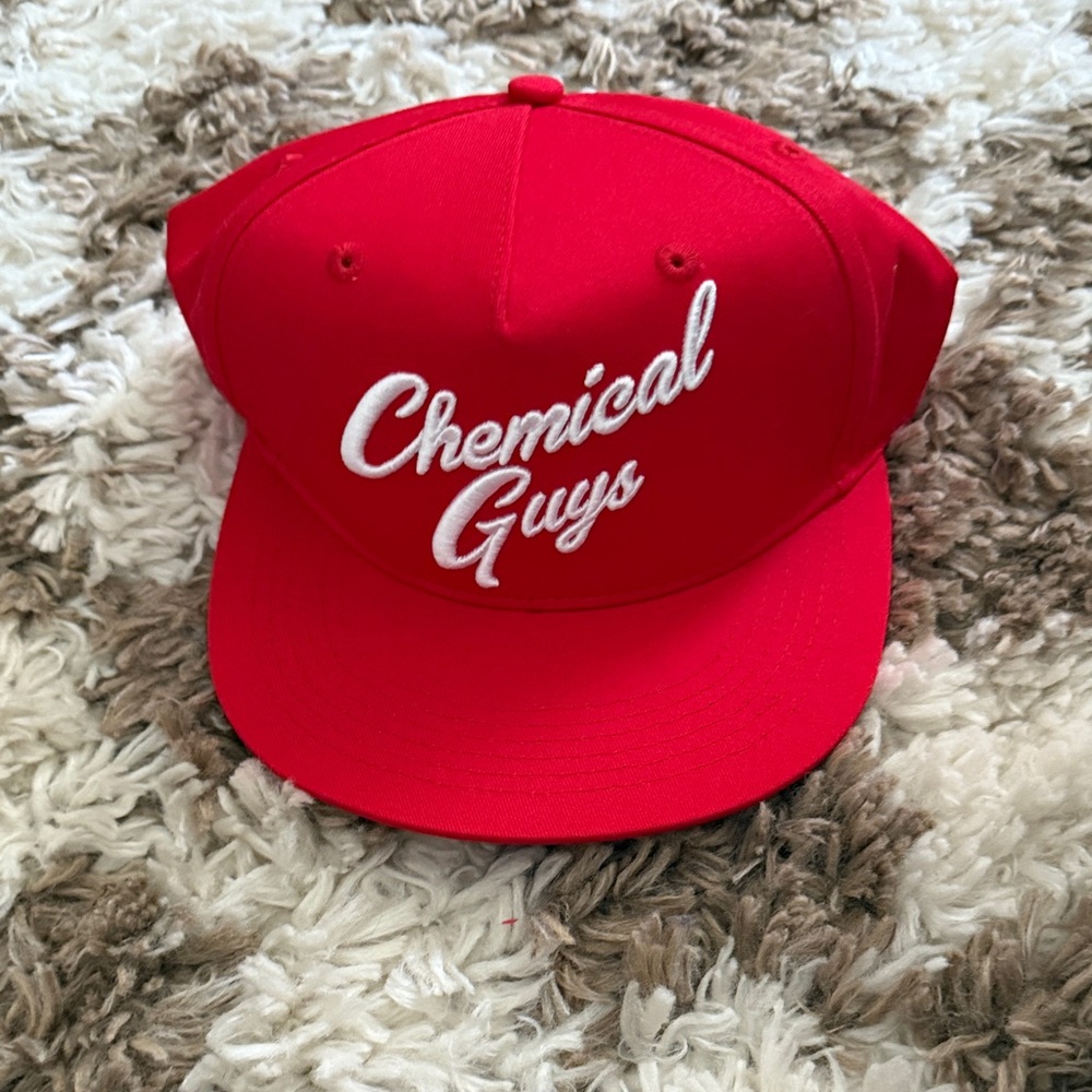 Red Snapback Hat